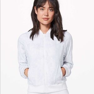 Reversible lightweight bomber jacket sz 6